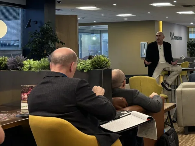 A session in the room at Workuity